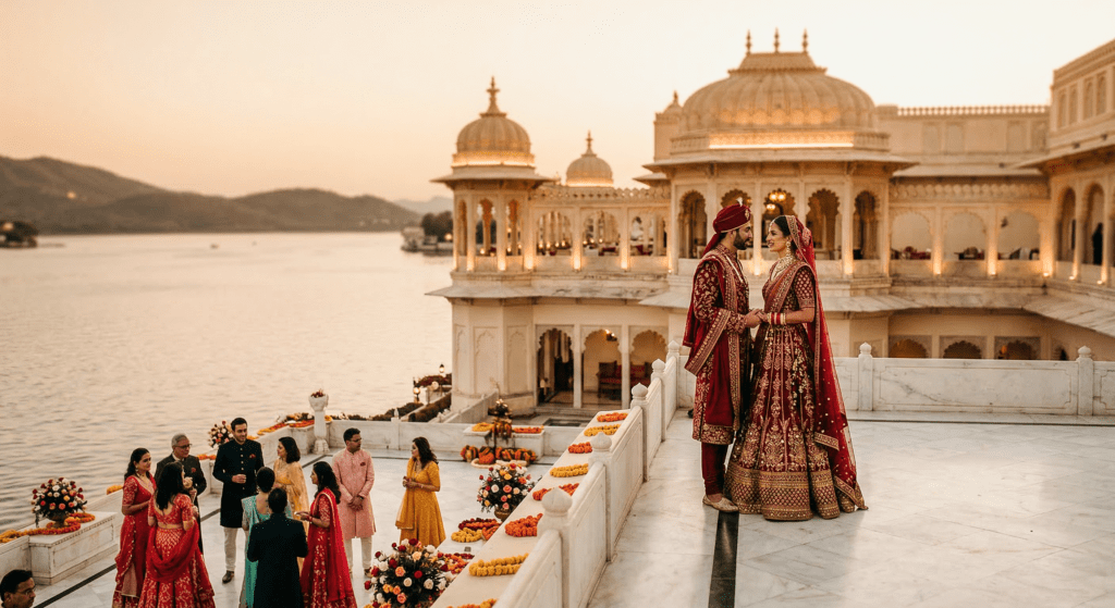luxury destination wedding in India