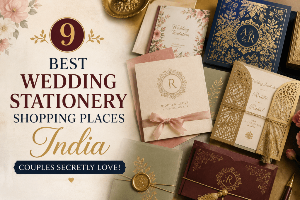 Wedding Stationery Shopping Places in India