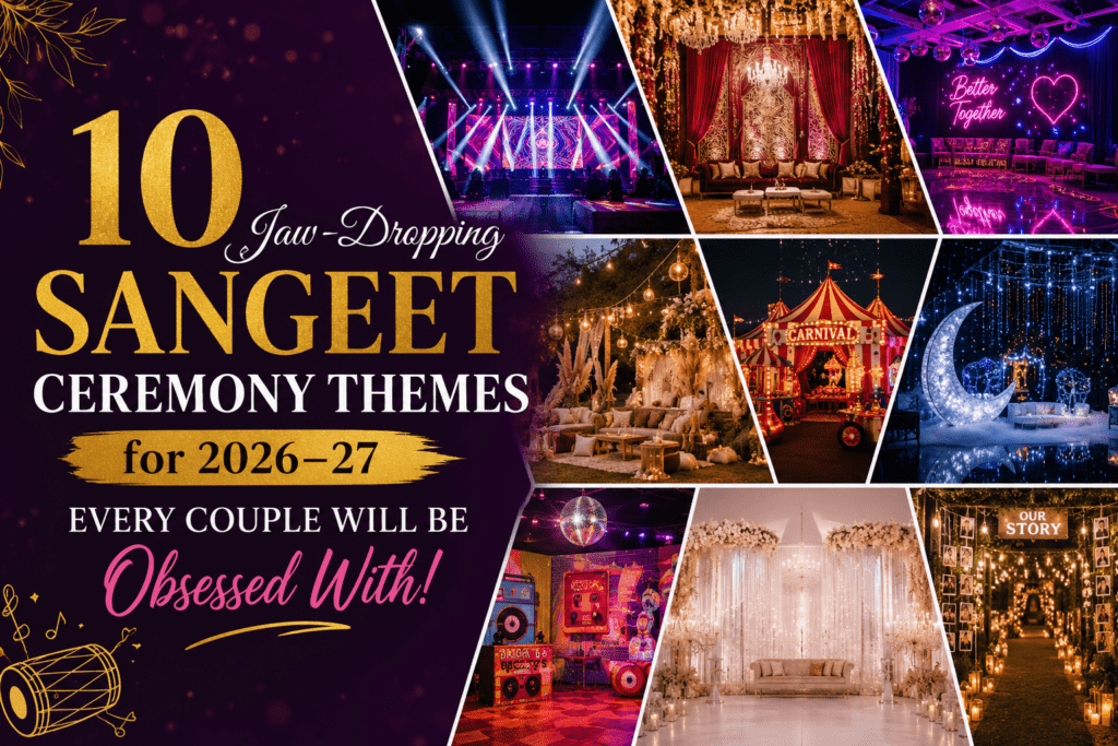 sangeet ceremony themes for 2026-27